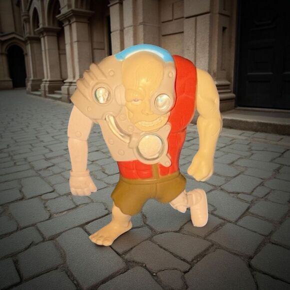 2003 McDonald's STRETCH SCREAMERS Toy Quest Mummy Skeleton Swap Creature Figures - Picture 4 of 6